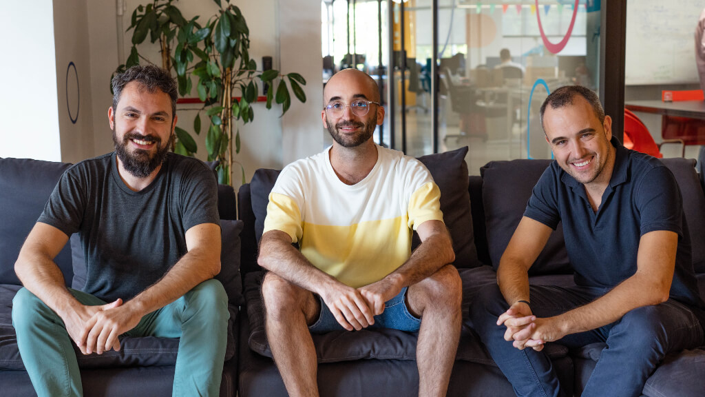 els tres fundadors de Factorial