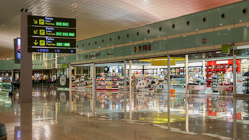 Botigues de la Terminal 1 de l'Aeroport de Barcelona
